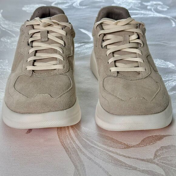 AHNU Sequence‎ 1.1 Suede Low Women's Size (9.5) Oatmeal Comfort Sneaker New - Picture 3 of 10